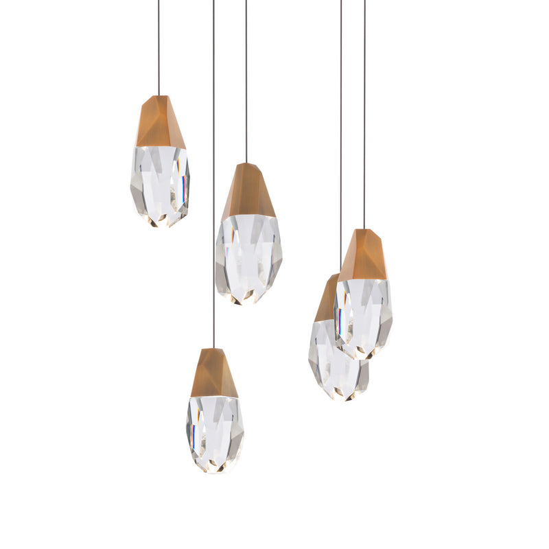 Schonbek Beyond BPD20205O-AB LED Chandelier, Aged Brass