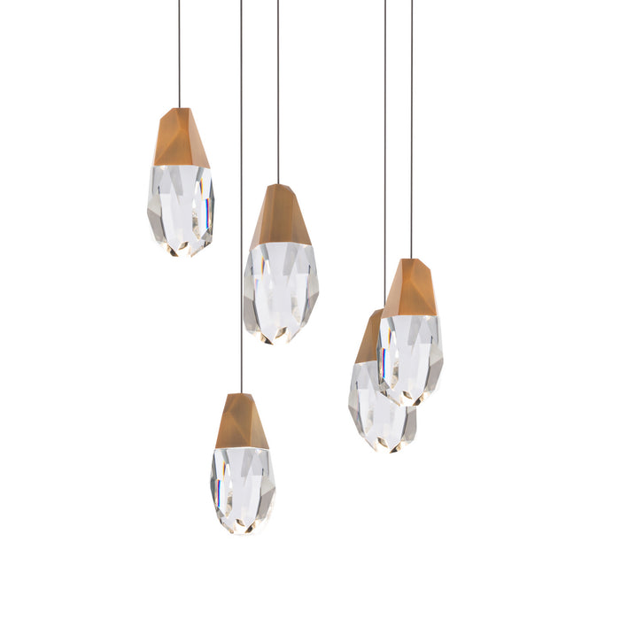 Schonbek Beyond BPD20205O-AB LED Chandelier, Aged Brass