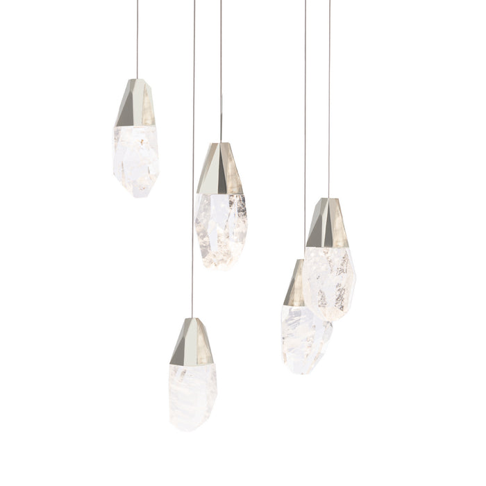 Schonbek Beyond BPD20205OH-PN LED Chandelier, Polished Nickel