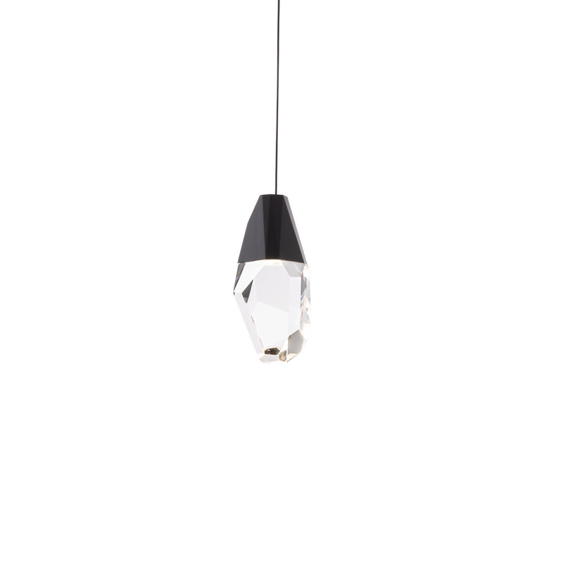 Schonbek Beyond BPD20207O-BK LED Mini Pendant, Black