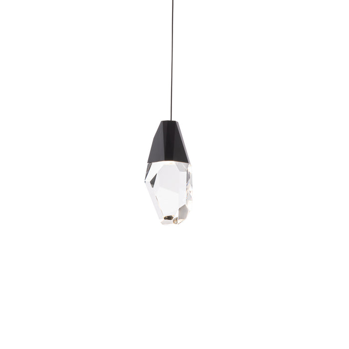 Schonbek Beyond BPD20207O-BK LED Mini Pendant, Black