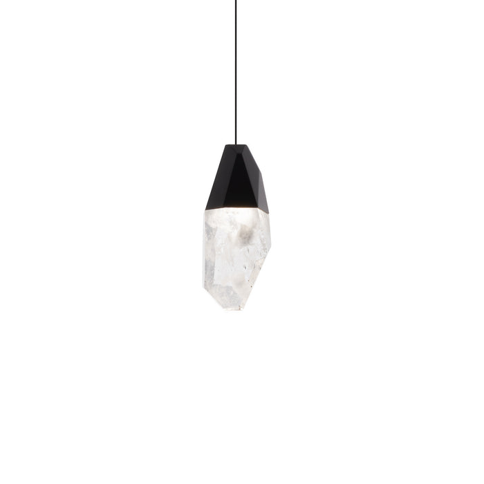 Schonbek Beyond BPD20207OH-BK LED Mini Pendant, Black
