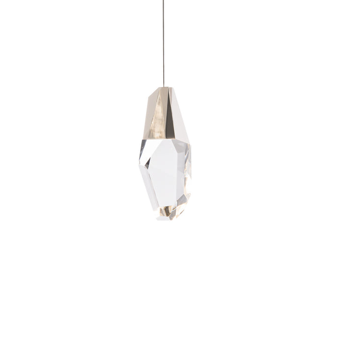 Schonbek Beyond BPD20207O-PN LED Mini Pendant, Polished Nickel