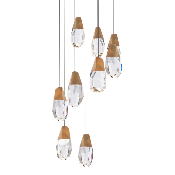 Schonbek Beyond BPD20209O-AB LED Pendant, Aged Brass