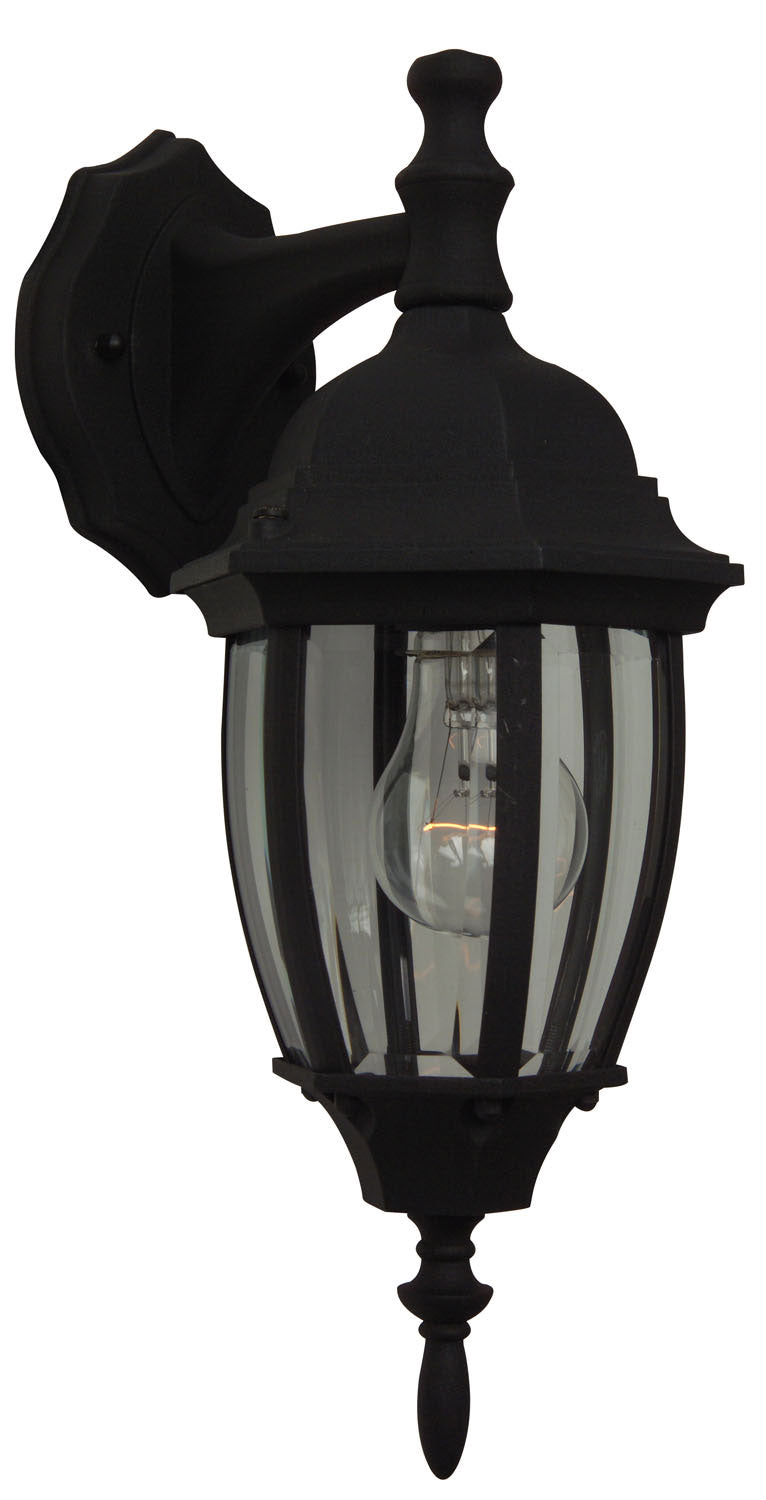 Craftmade Z264-TB One Light Wall Mount, Textured Black