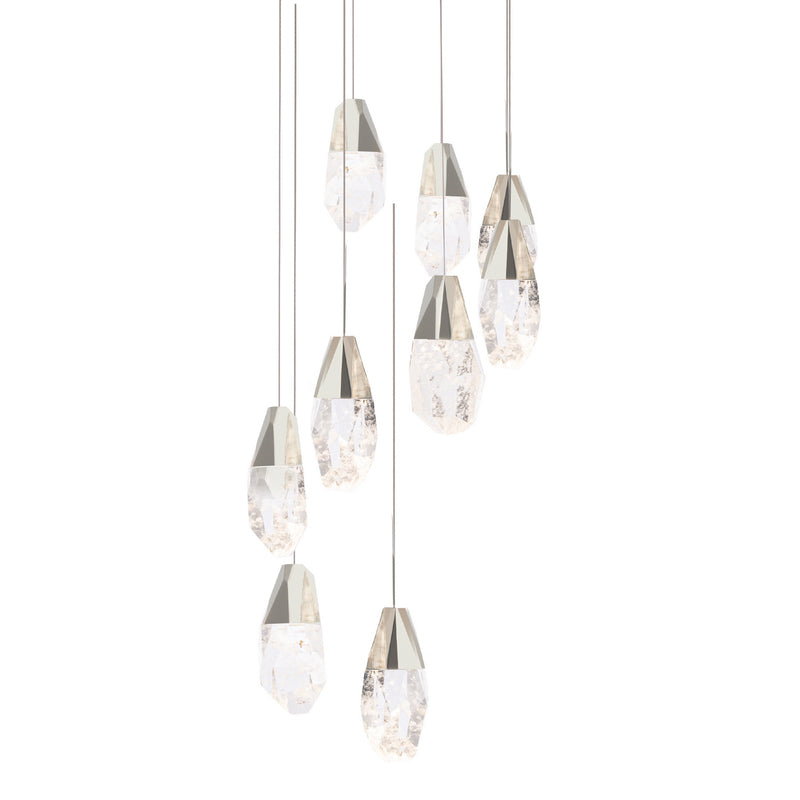 Schonbek Beyond BPD20209OH-PN LED Pendant, Polished Nickel
