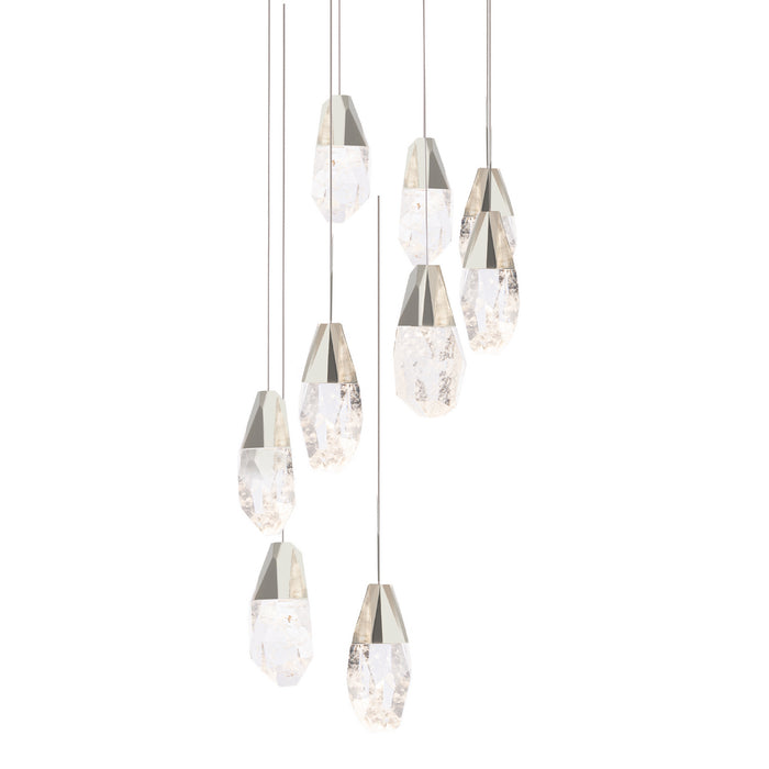 Schonbek Beyond BPD20209OH-PN LED Pendant, Polished Nickel