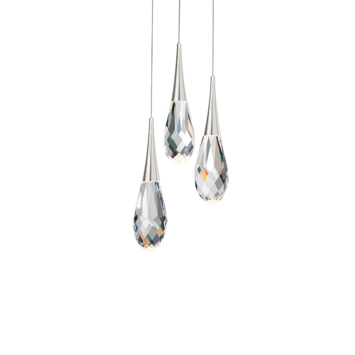 Schonbek Beyond BPD21203-PN LED Pendant, Polished Nickel