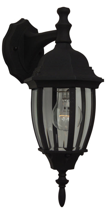 Craftmade Z264-TB One Light Wall Mount, Textured Black