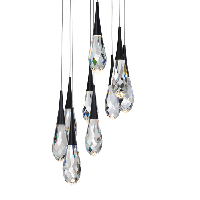 Schonbek Beyond BPD21209-BK LED Pendant, Black