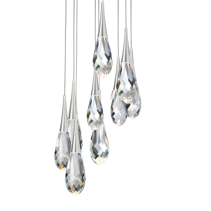 Schonbek Beyond BPD21209-PN LED Pendant, Polished Nickel