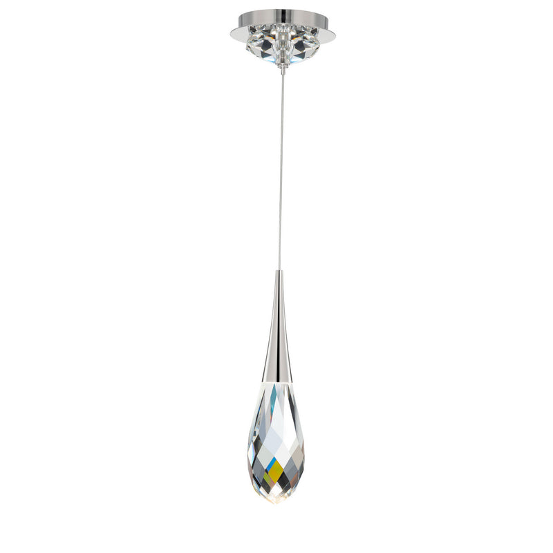 Schonbek Beyond BPD21213-PN LED Mini Pendant, Polished Nickel