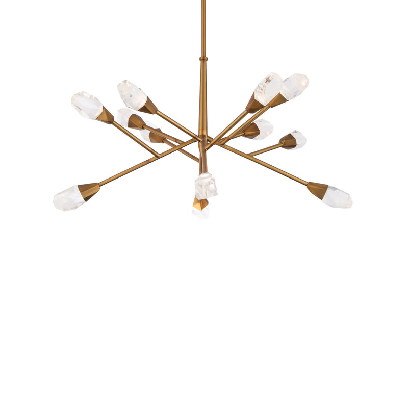 Schonbek Beyond BPD32232-AB LED Pendant, Aged Brass