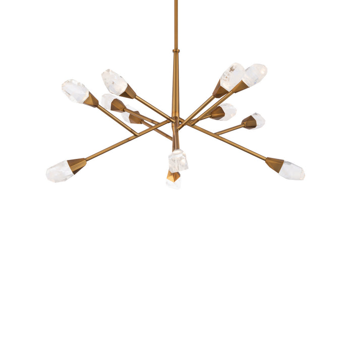 Schonbek Beyond BPD32232-AB LED Pendant, Aged Brass