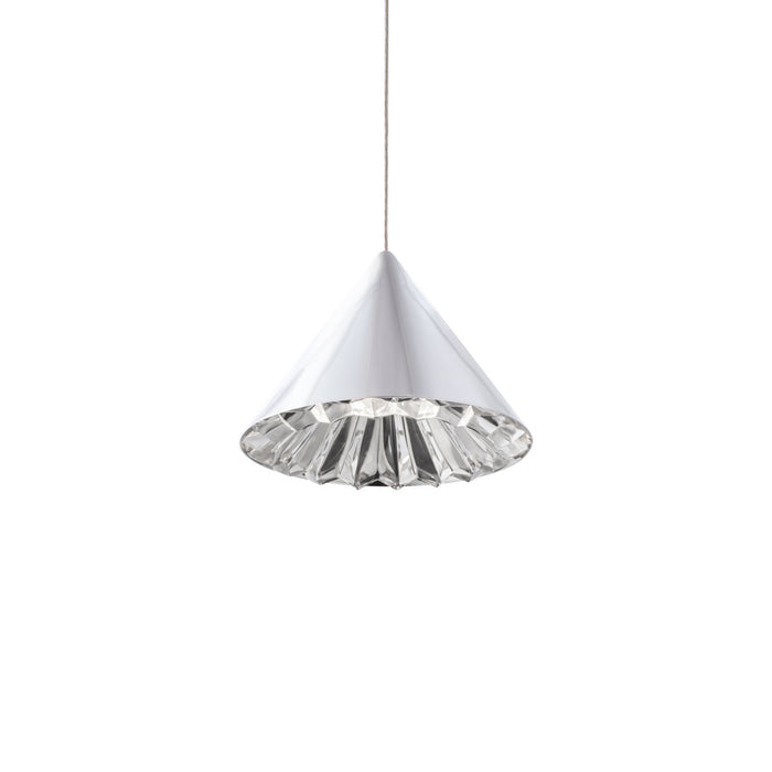 Schonbek Beyond BPD34208-CH LED Mini Pendant, Polished Chrome