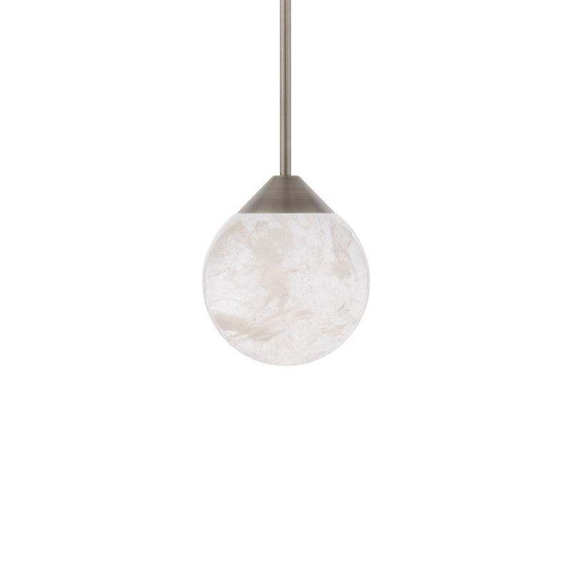 Schonbek Beyond BPD40206-BN LED Mini Pendant, Brushed Nickel