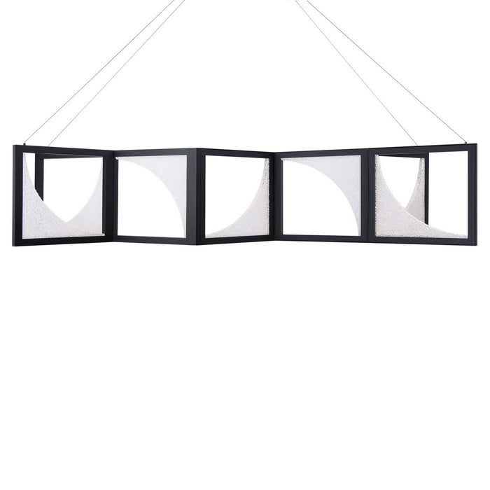 Schonbek Beyond BPD94261-BK LED Linear Pendant, Black
