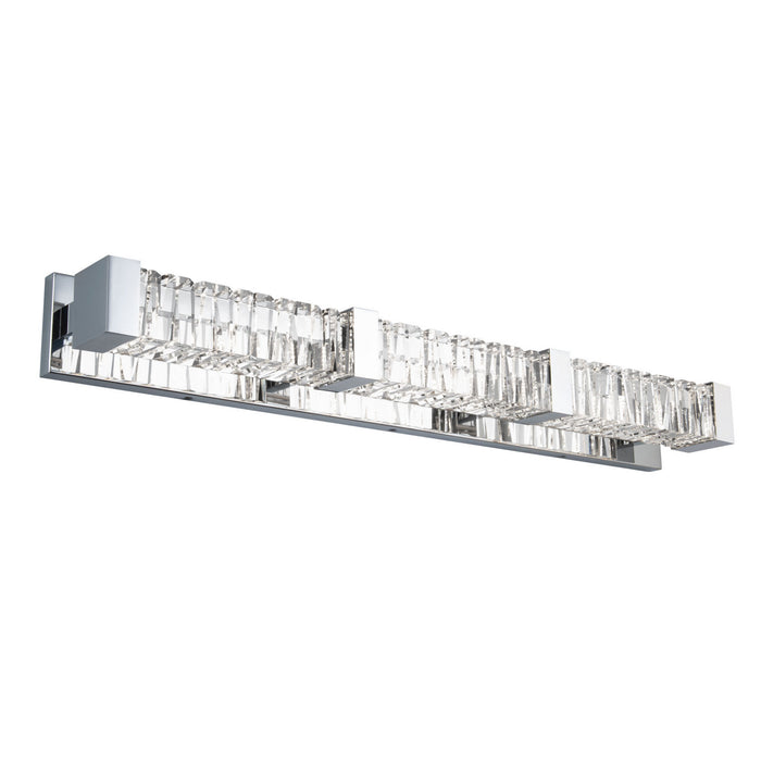 Schonbek Beyond BWS11238-CH LED Bath Vanity, Polished Chrome