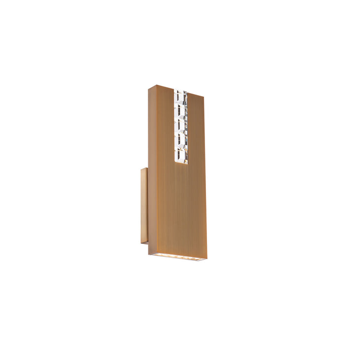 Schonbek Beyond BWS15214-AB LED Wall Sconce, Aged Brass