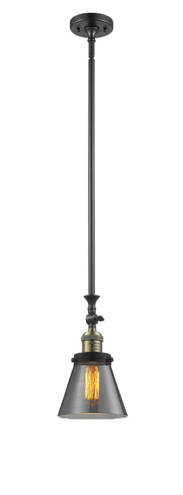 Innovations 206-BAB-G63-LED LED Mini Pendant, Black Antique Brass