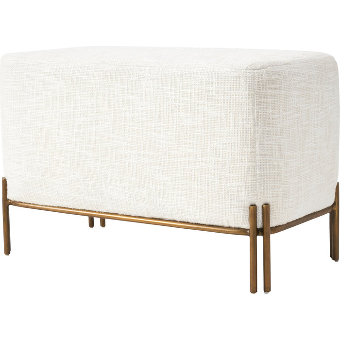 Renwil CHA077 Bench, Antique Brass