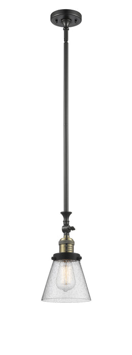 Innovations 206-BAB-G64-LED LED Mini Pendant, Black Antique Brass