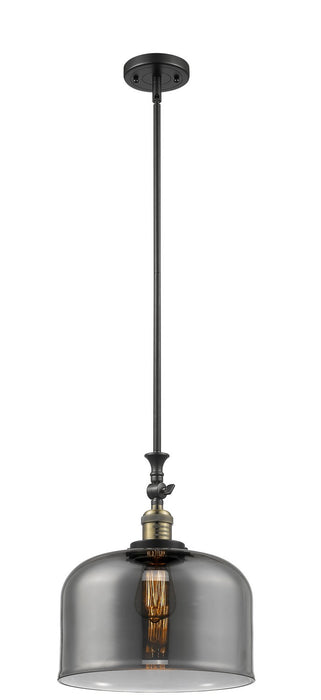 Innovations 206-BAB-G73-L One Light Mini Pendant, Black Antique Brass