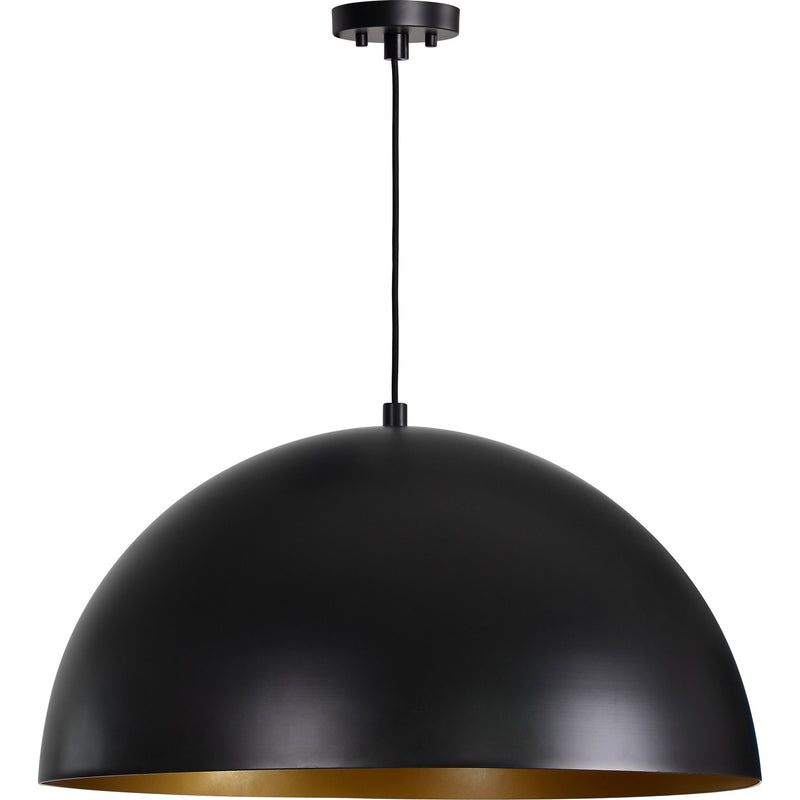 Renwil LPC4429 One Light Ceiling Fixture, Matte Black