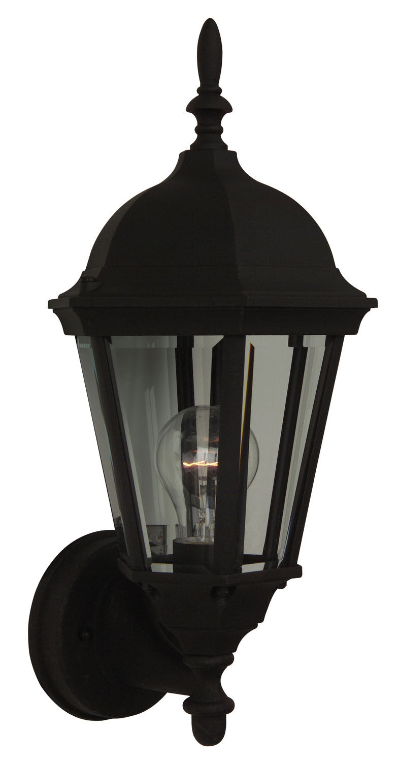 Craftmade Z316-TB One Light Wall Mount, Textured Black