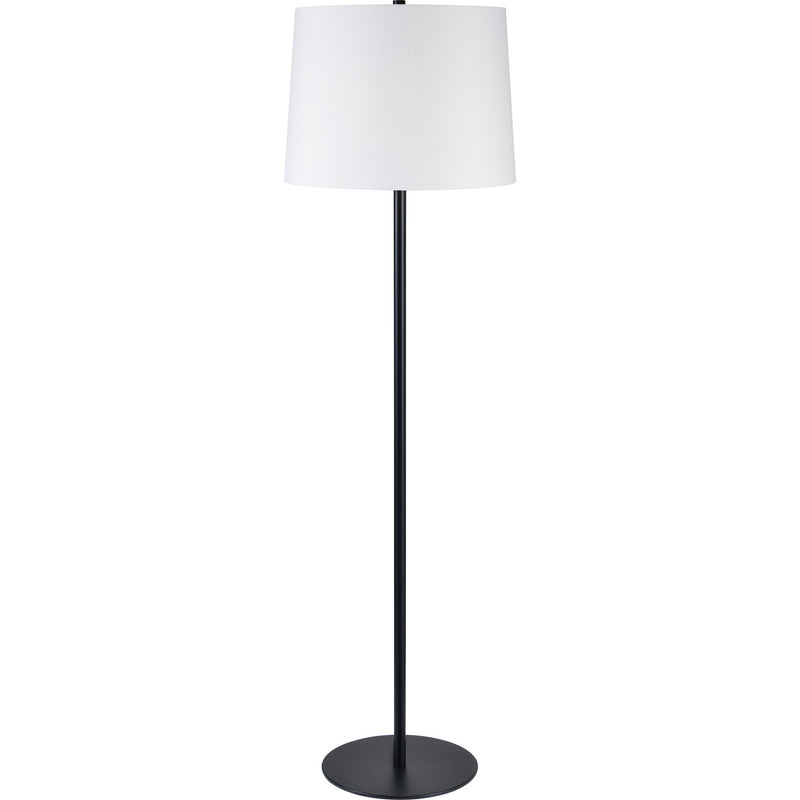 Renwil LPF3139 One Light Floor Lamp, Matte Black