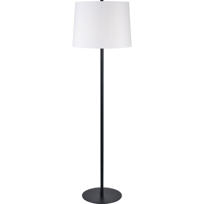 Renwil LPF3139 One Light Floor Lamp, Matte Black