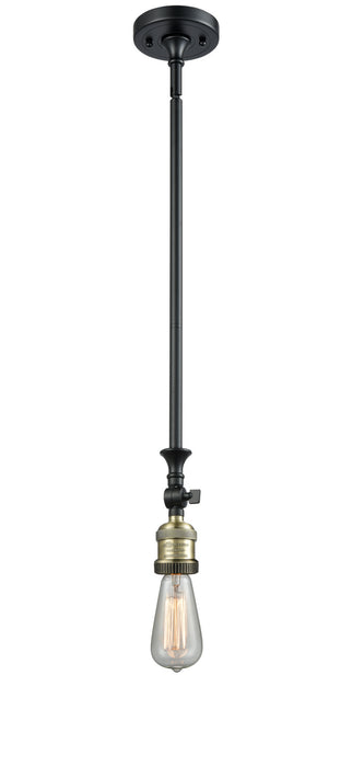 Innovations 206-BAB-LED LED Mini Pendant, Black Antique Brass