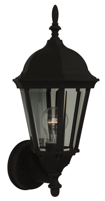 Craftmade Z316-TB One Light Wall Mount, Textured Black