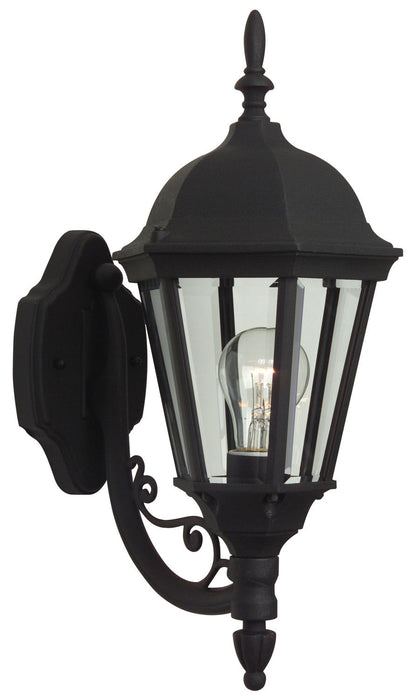 Craftmade Z317-TB One Light Wall Mount, Textured Black