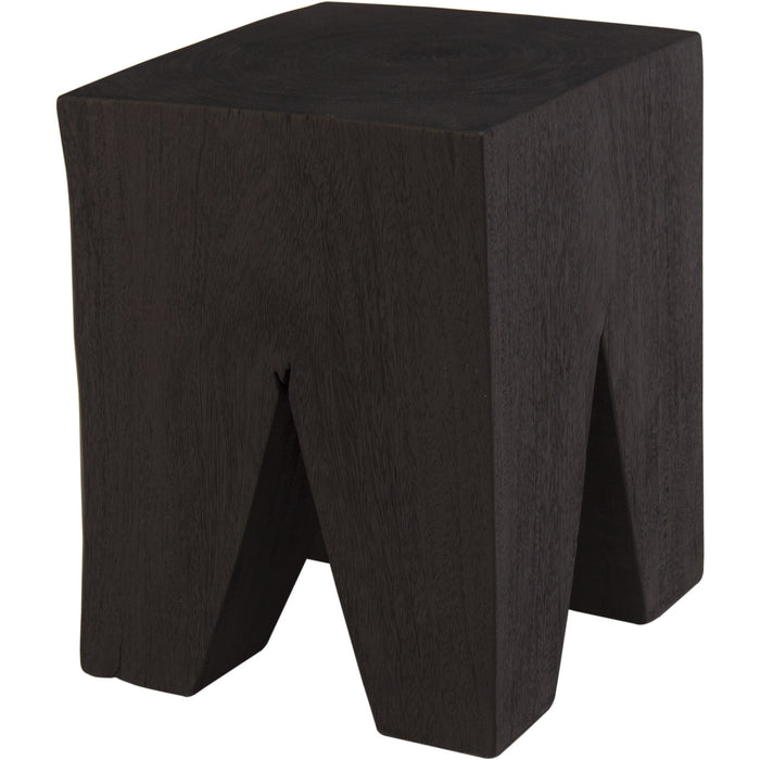 Renwil TA442 Side Table, Burned Black