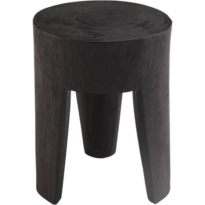 Renwil TA443 Side Table, Burned Black