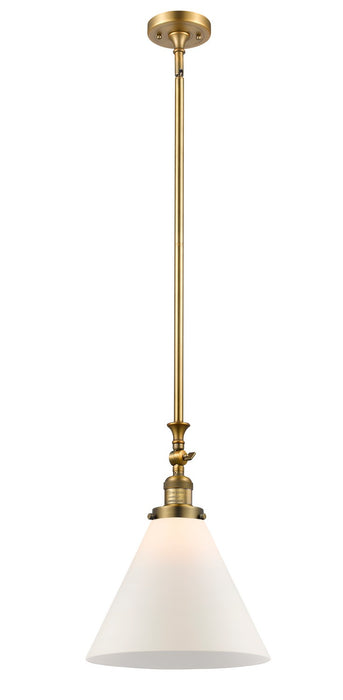 Innovations 206-BB-G41-L One Light Mini Pendant, Brushed Brass