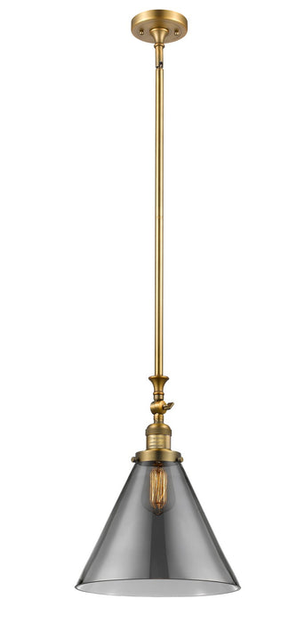 Innovations 206-BB-G43-L-LED LED Mini Pendant, Brushed Brass