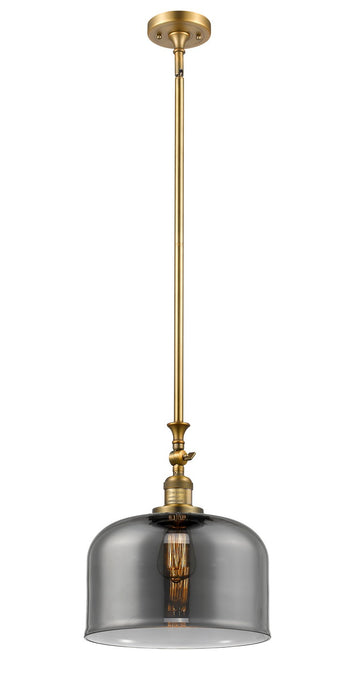 Innovations 206-BB-G73-L One Light Mini Pendant, Brushed Brass