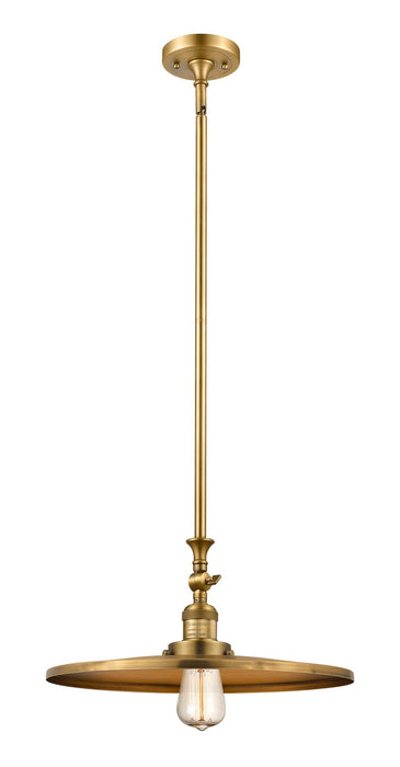 Innovations 206-BB-MFR-BB-16-LED LED Mini Pendant, Brushed Brass