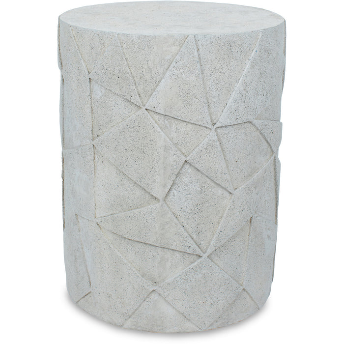 Renwil TA462 Side Table, Natural/ Beige Taupe