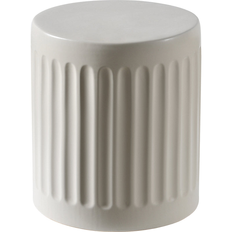 Renwil TAX398 Outdoor Table, Matte Off-White