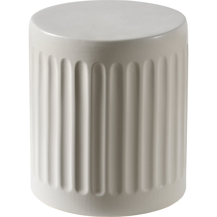 Renwil TAX398 Outdoor Table, Matte Off-White