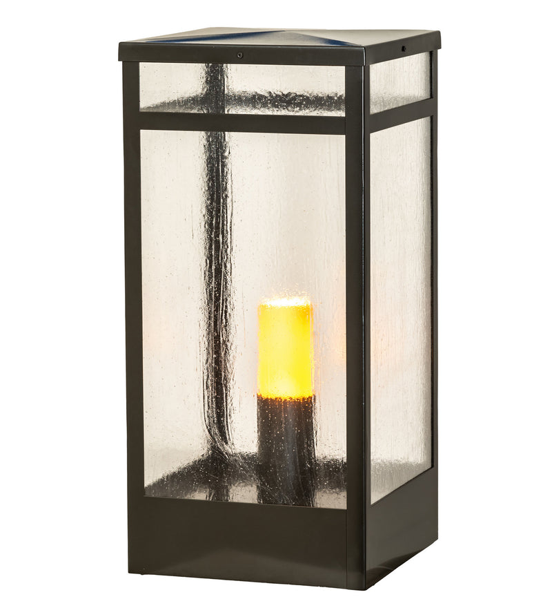 Meyda Tiffany 246629 One Light Pier Mount, Exterior Oil Rubbed Bronze