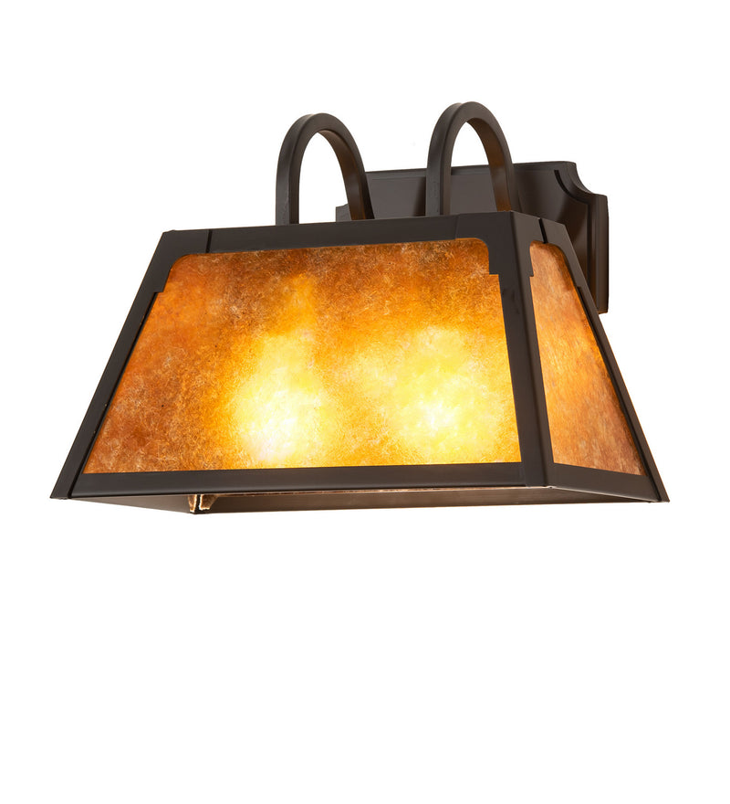 Meyda Tiffany 246986 One Light Wall Sconce, Oil Rubbed Bronze