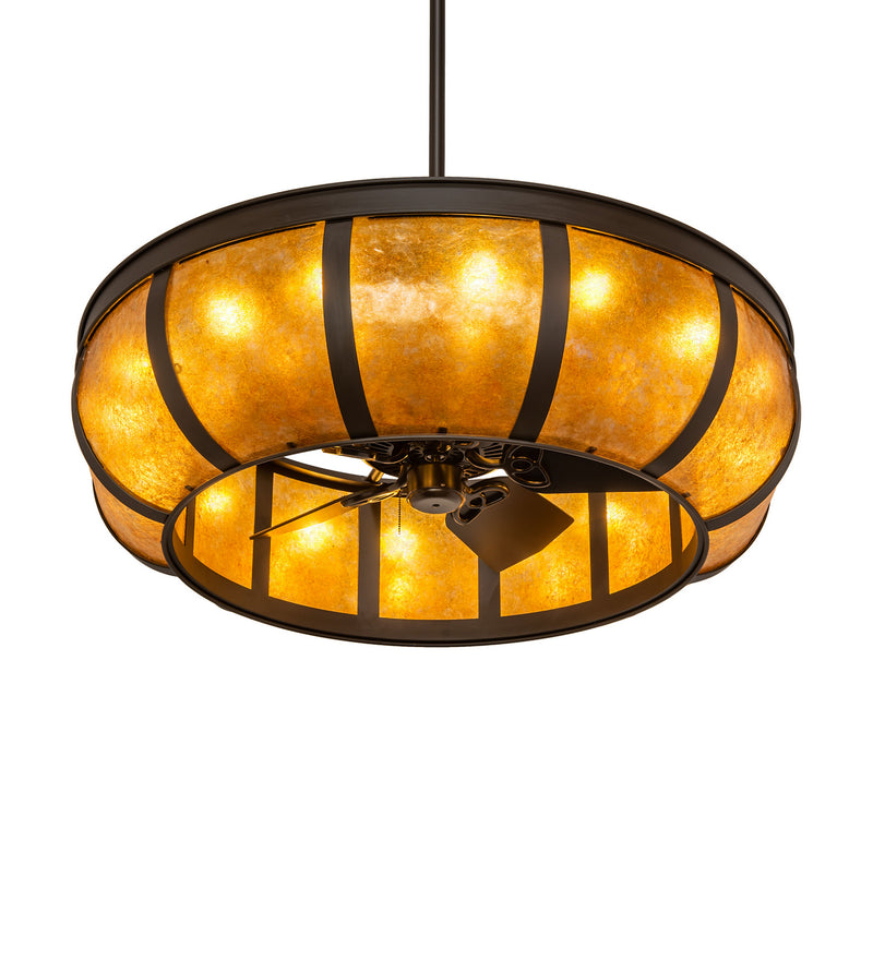 Meyda Tiffany 247222 16 Light Chandel-Air, Oil Rubbed Bronze