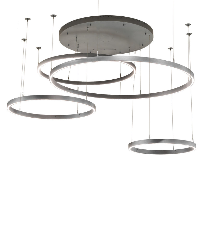 Meyda Tiffany 247245 LED Pendant, Pewter