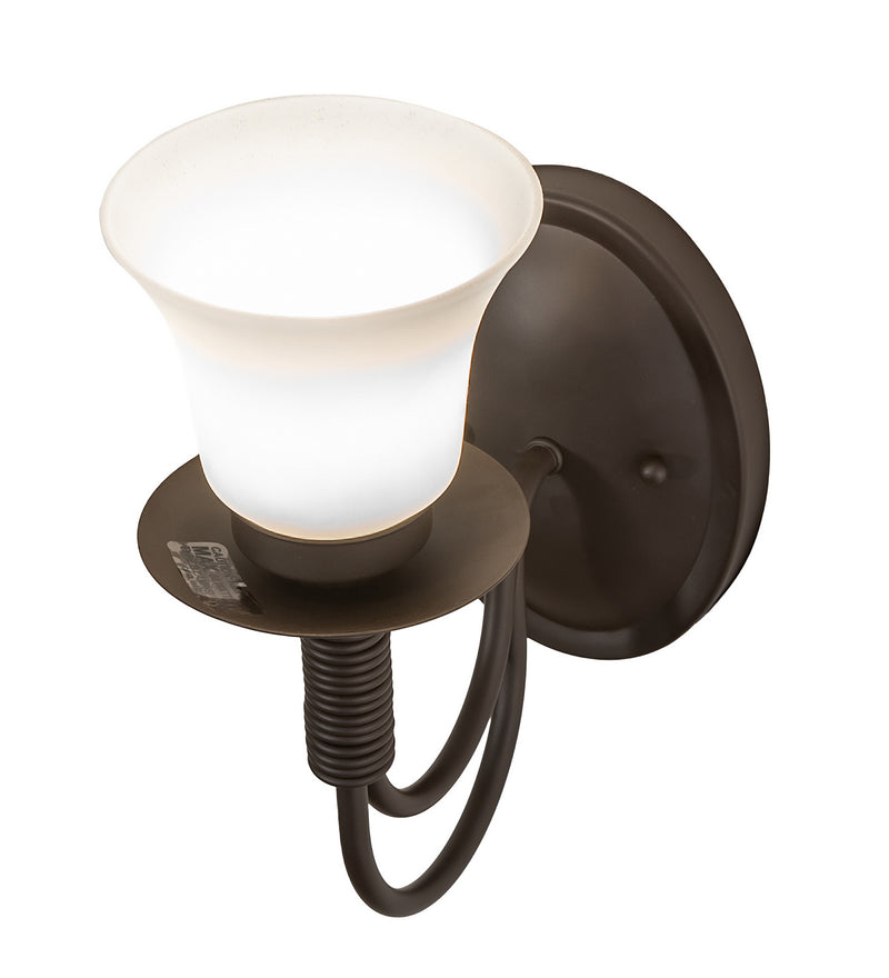 Meyda Tiffany 247523 One Light Wall Sconce, Oil Rubbed Bronze