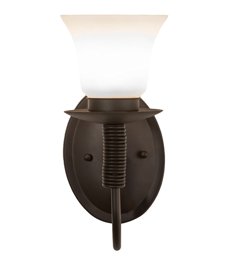 Meyda Tiffany 247523 One Light Wall Sconce, Oil Rubbed Bronze