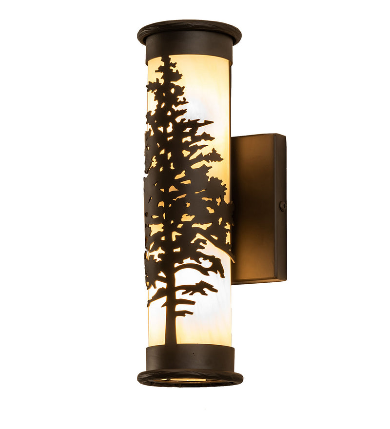 Meyda Tiffany 248320 Two Light Wall Sconce, Oil Rubbed Bronze